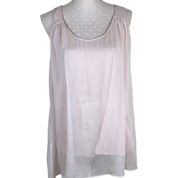 Vintage Victoria's Secret Gold Label 90s‎ Y2K Pink Sequin Chemise Sz M Tank Top - Picture 1 of 11
